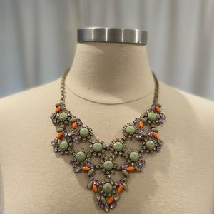 J. Crew Crystal Statement Necklace